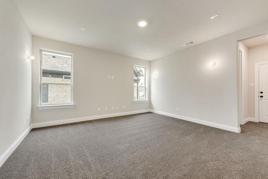 Spacious, unfurnished interior of a new home in Monterra, Fate (Image 22). Spacious, unfurnished interior of a new home in Monterra, Fate (Image 22).