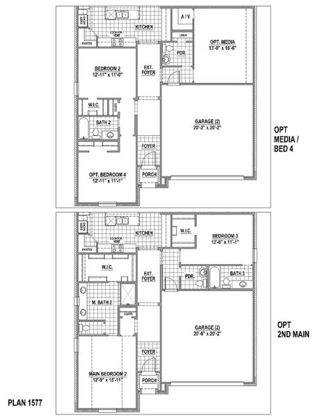 Plan 1577 Options 1