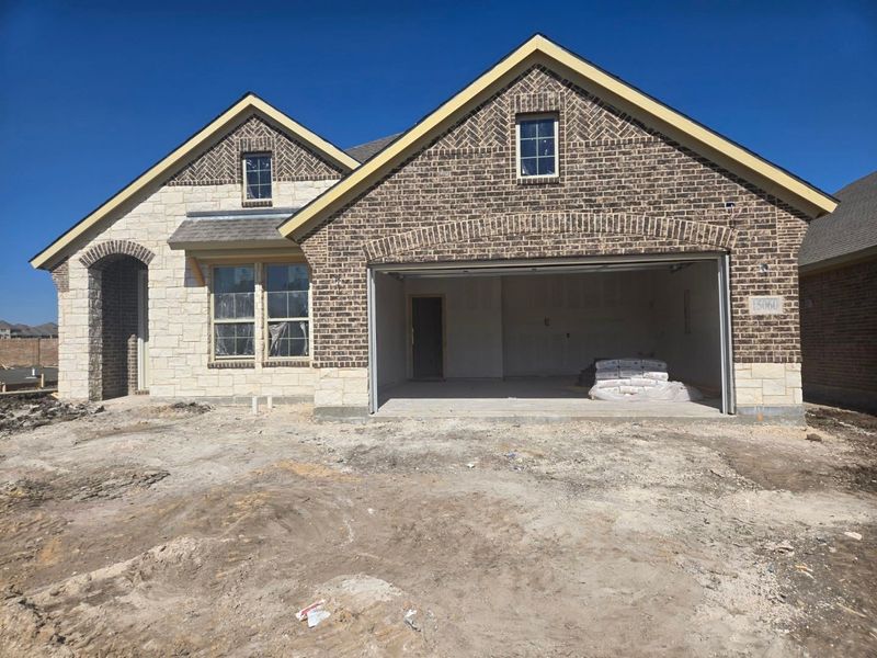 In-progress construction of a new home in Morningstar, Aledo, TX (Image 3).