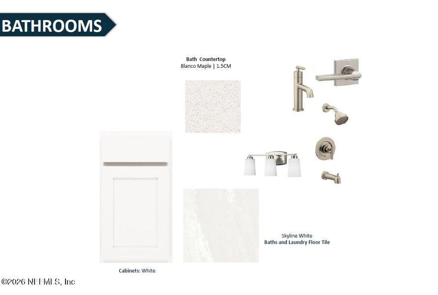 Sample of building materials used in homes in Seminole Palms, Palm Coast (Image 24).