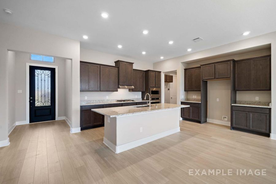 Furnished interior view inside a new home in Lago Mar, Texas City (Image 11).