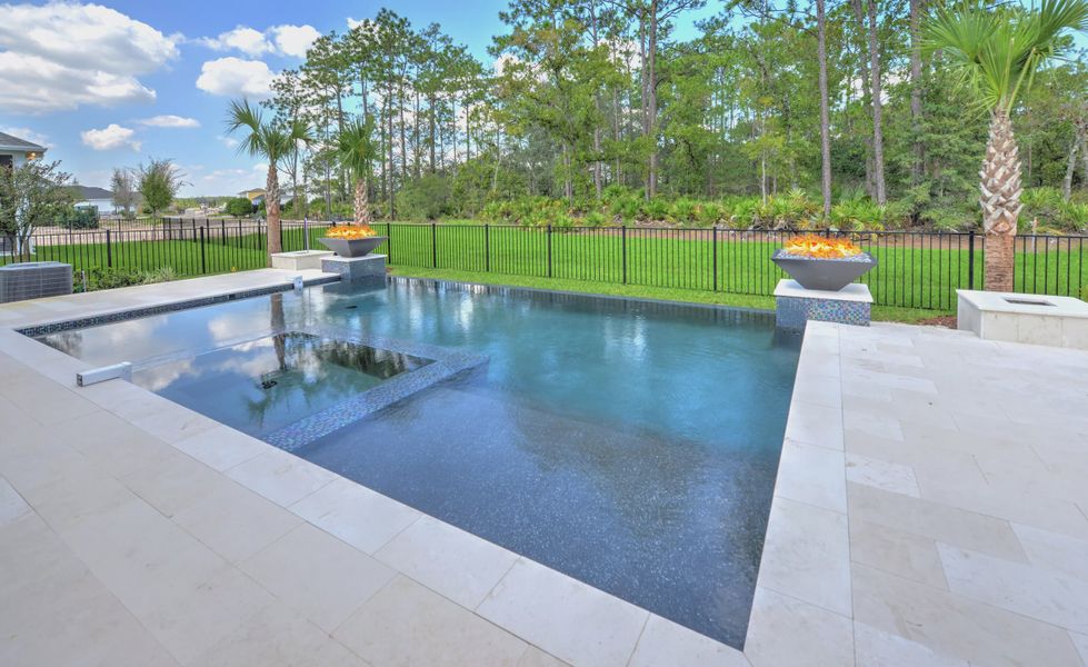 Exterior details and patio area of a home in Seven Pines, Jacksonville (Image 22).