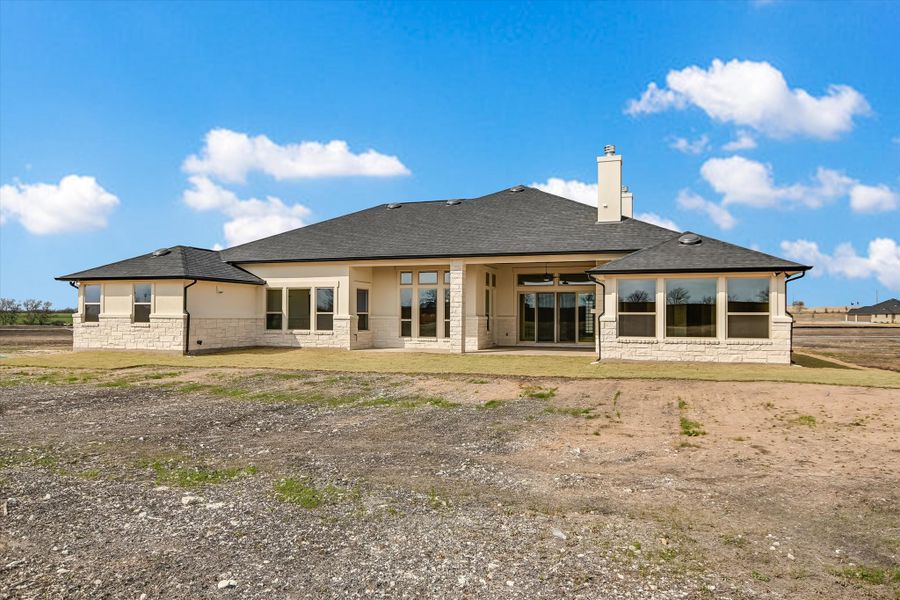 Representative exterior details of a home built from the Avalon by Giddens Homes in Scofield Farms Estates, Georgetown (Image 74).