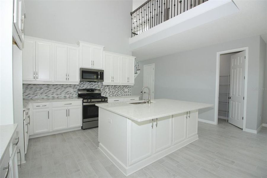 Furnished interior view inside a new home in Center Lake Ranch Community Group Page, St. Cloud (Image 4). Furnished interior view inside a new home in Center Lake Ranch Community Group Page, St. Cloud (Image 4).
