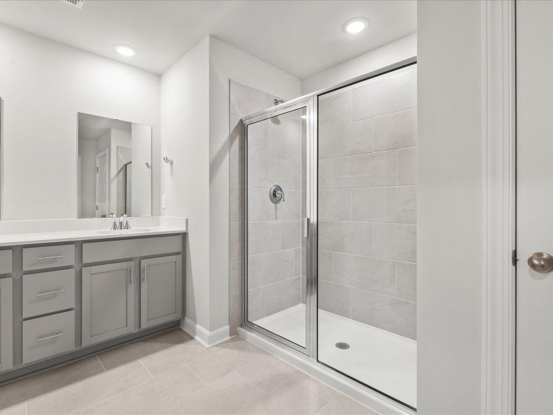 Furnished interior view inside a new home in Waterside - Boardwalk Series, Longs (Image 9).
