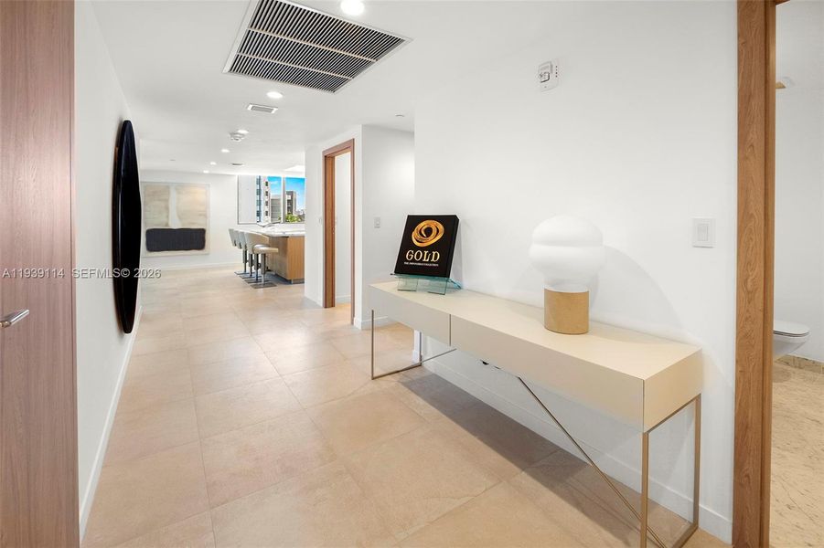 Furnished interior view inside a new home in , Bay Harbor Islands (Image 7).