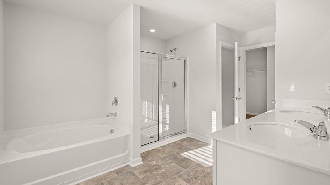 Furnished interior view inside a new home in Mountain Park, Dahlonega (Image 6).