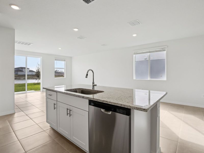 Furnished interior view inside a new home in Oakfield Trails - Premier Series, Parrish (Image 9).
