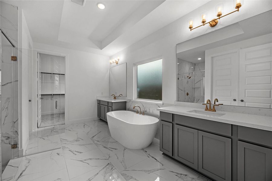 Furnished interior view inside a new home in Austin Point, Richmond (Image 7).