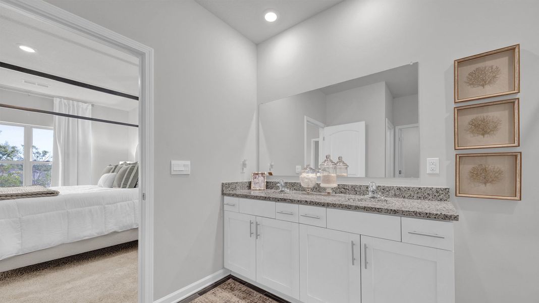 Furnished interior view inside a new home in Huntington Estates, Millington (Image 22).