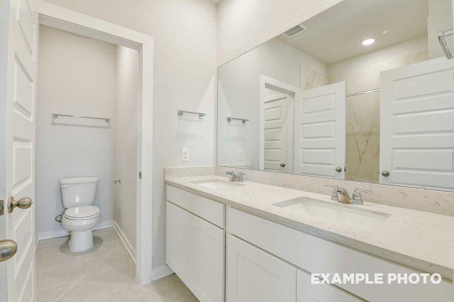 Representative furnished interior of a home built from the The Colorado F by Davidson Homes LLC in Spring Branch Crossing, Conroe (Image 12).