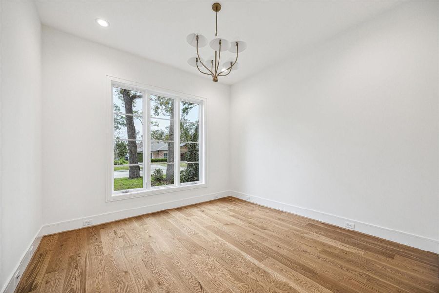 14X14 Private Guest Suite on first floor with en-suite bath. Flexible space for a Study. 14X14 Private Guest Suite on first floor with en-suite bath. Flexible space for a Study.