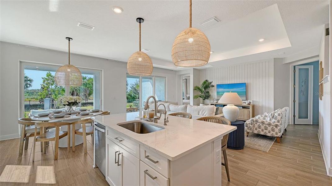Furnished interior view inside a new home in , Bradenton (Image 5).