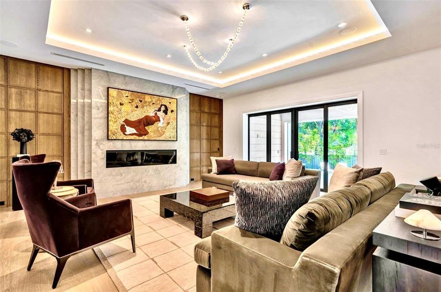 Furnished interior view inside a new home in , Winter Park (Image 19).