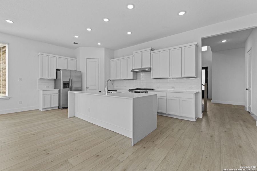 Furnished interior view inside a new home in , New Braunfels (Image 13).