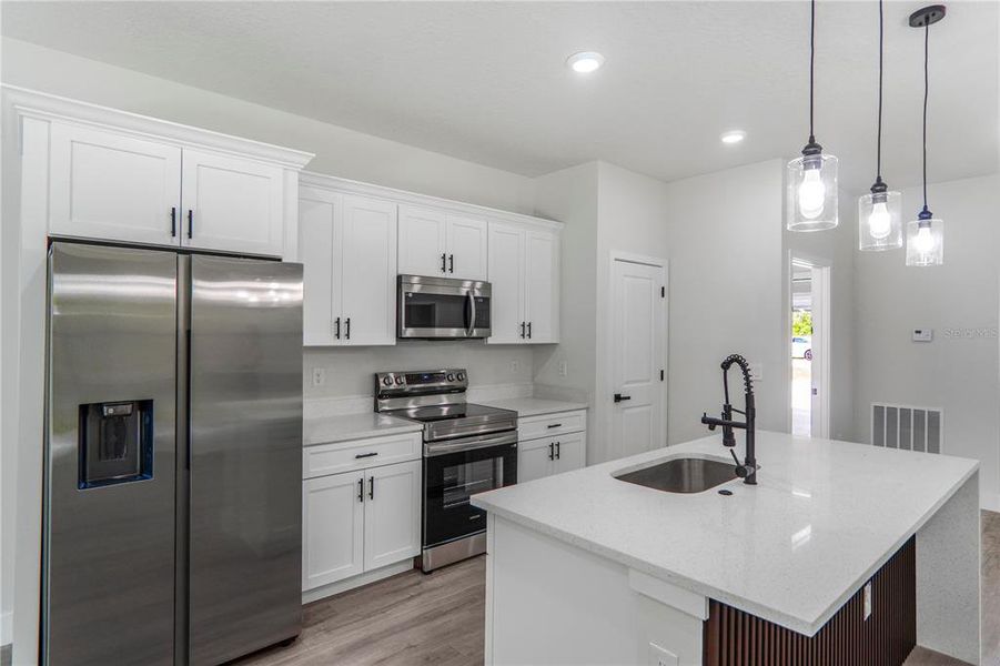 Furnished interior view inside a new home in , Citrus Springs (Image 6).