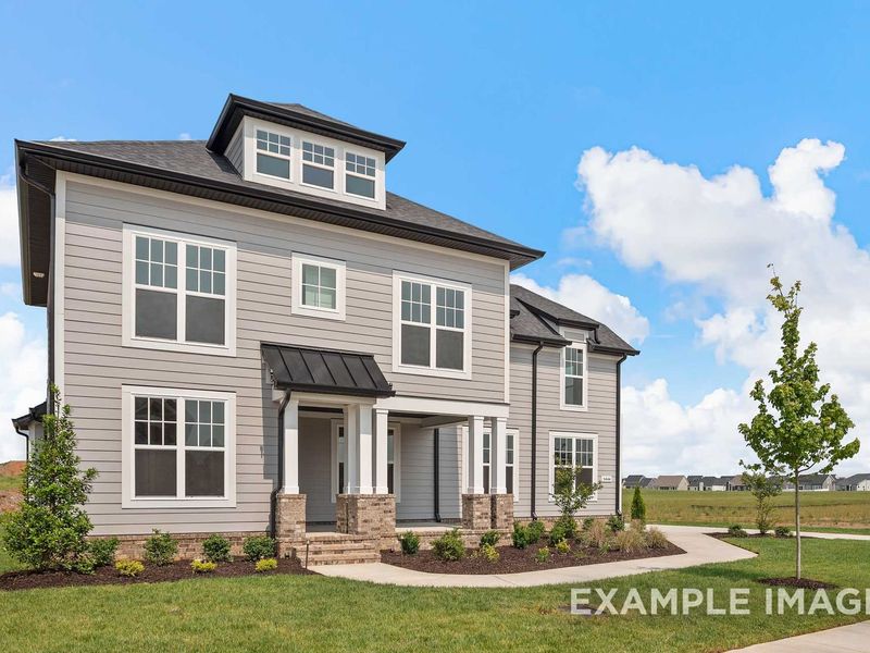 Representative exterior photo of a completed home built from the The Hathaway by Davidson Homes LLC in Shelton Square, Murfreesboro, TN (Image 19).
