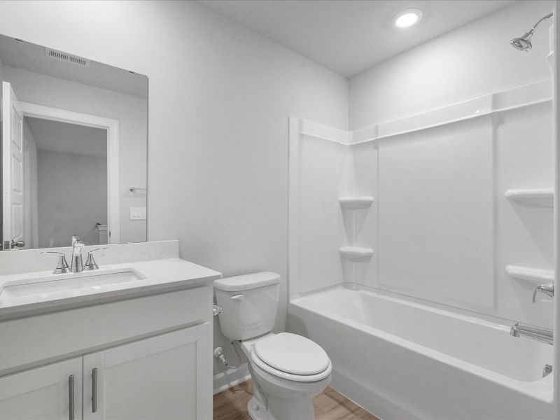 Furnished interior view inside a new home in Avalon Townes, Lyman (Image 6).