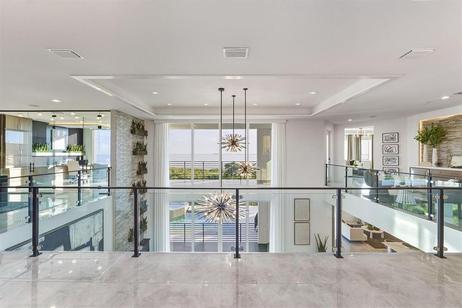 Furnished interior view inside a new home in Legends Bay, Bradenton (Image 68).