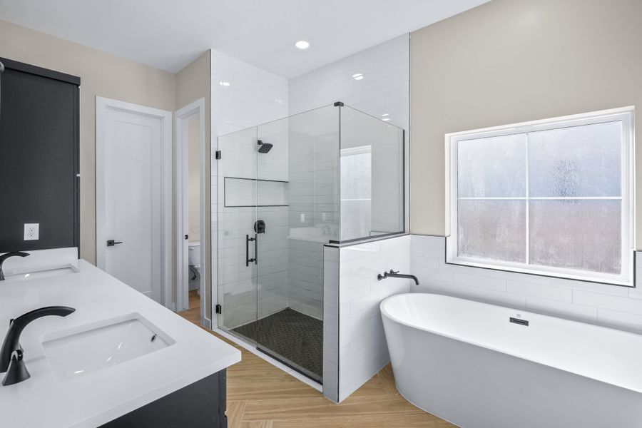 Furnished interior view inside a new home in Emerald Estates, El Paso (Image 12). Furnished interior view inside a new home in Emerald Estates, El Paso (Image 12).