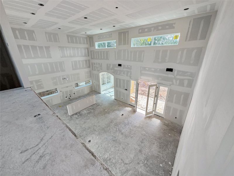 Living Room/ Kitchen - Under Construction