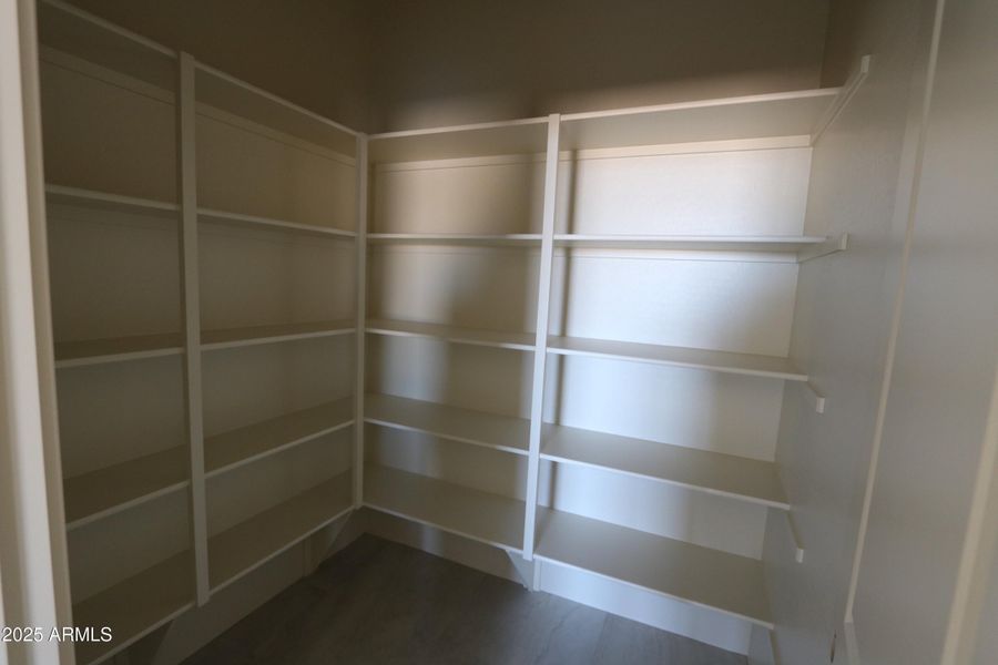 Huge walk in pantry