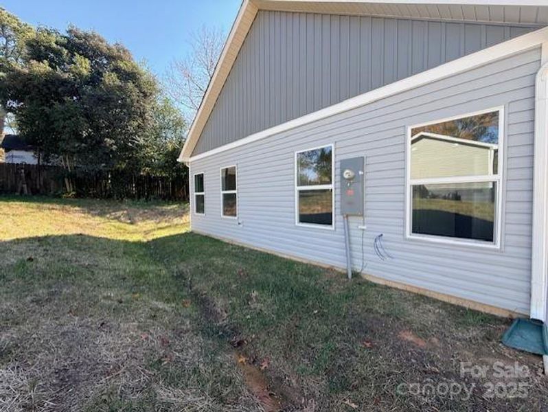 Exterior details and patio area of a home in , Gastonia (Image 24).