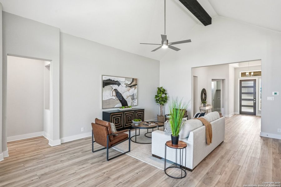 Furnished interior view inside a new home in Esperanza – New Phase Now Selling, Boerne (Image 8). Furnished interior view inside a new home in Esperanza – New Phase Now Selling, Boerne (Image 8).