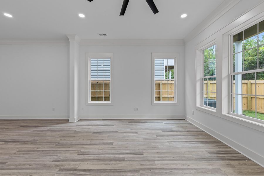 Spacious, unfurnished interior of a new home in , North Charleston (Image 24).