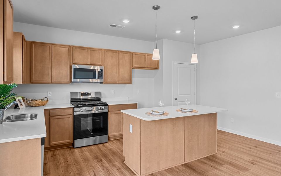Furnished interior view inside a new home in Bell West, Kernersville (Image 11).