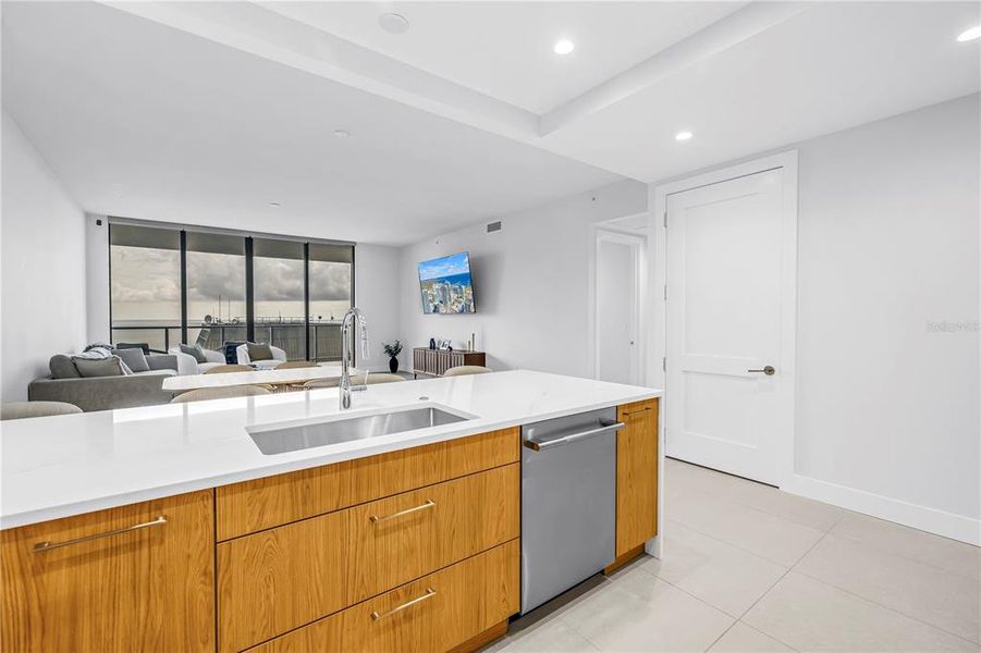 Furnished interior view inside a new home in , St. Petersburg (Image 7).