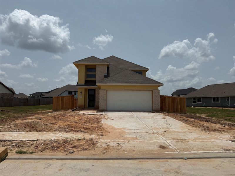 In-progress construction of a new home in Candela, Richmond, TX (Image 6). In-progress construction of a new home in Candela, Richmond, TX (Image 6).