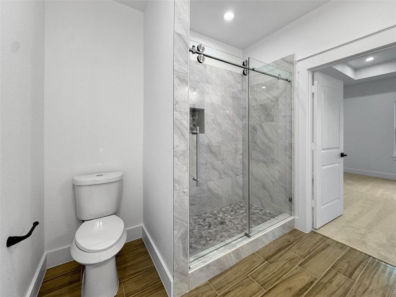 Principal Bathroom with large double vanity Principal Bathroom with large double vanity