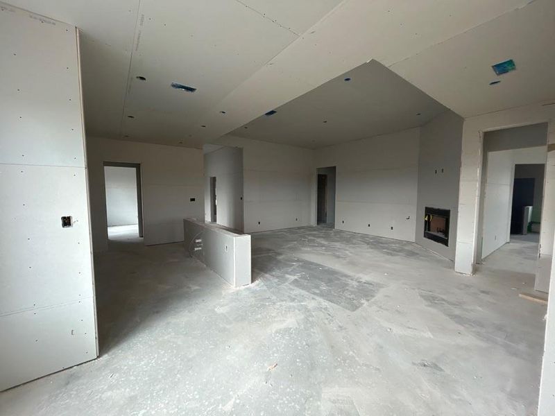 In-progress construction of a new home in Creekview Addition, Van Alstyne, TX (Image 10).