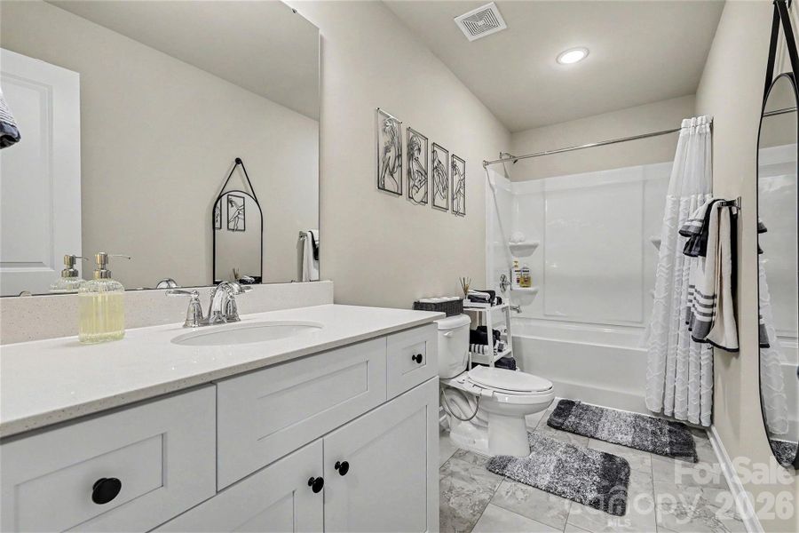 Furnished interior view inside a new home in StoneyGreen Homes, Charlotte (Image 32).
