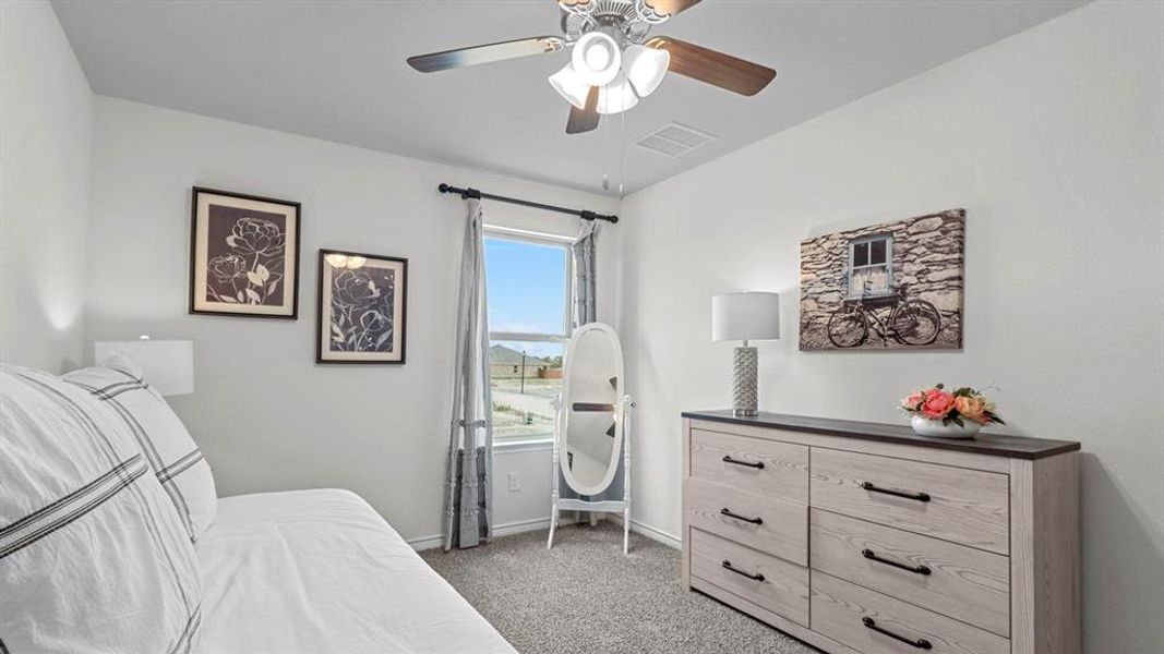 Furnished interior view inside a new home in The Woods at Lindsey Place, Anna (Image 9). Furnished interior view inside a new home in The Woods at Lindsey Place, Anna (Image 9).