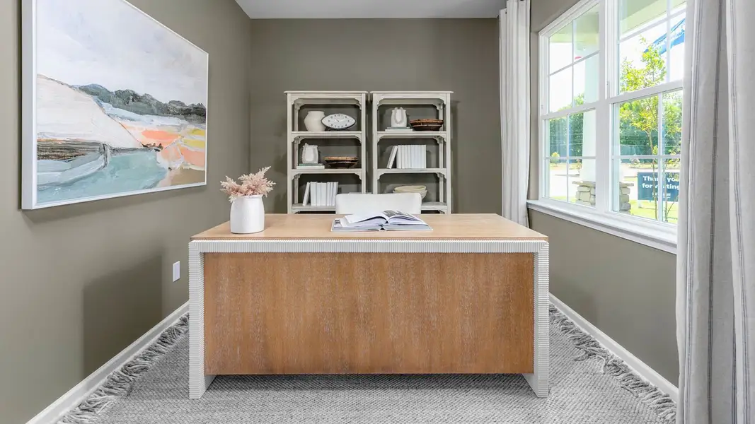 Furnished interior view inside a new home in Cambridge Park, Mebane (Image 4).
