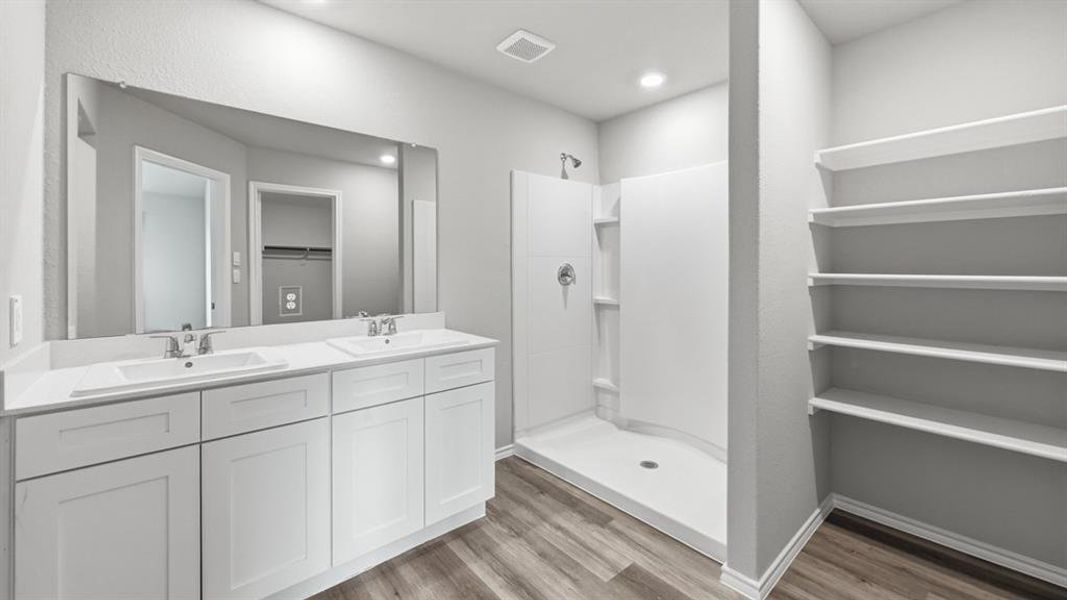 Furnished interior view inside a new home in Hickory Grove, Krum (Image 11).