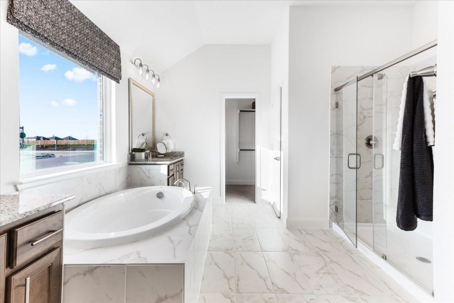 Furnished interior view inside a new home in Clearview Ranch, Royse City (Image 10).