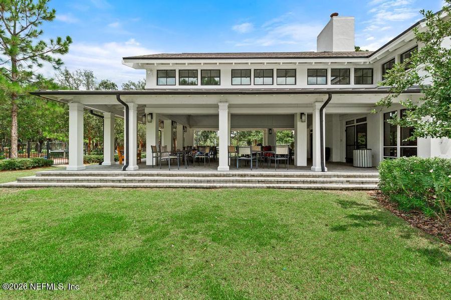 Exterior details and patio area of a home in Trailmark, St. Augustine (Image 30). Exterior details and patio area of a home in Trailmark, St. Augustine (Image 30).