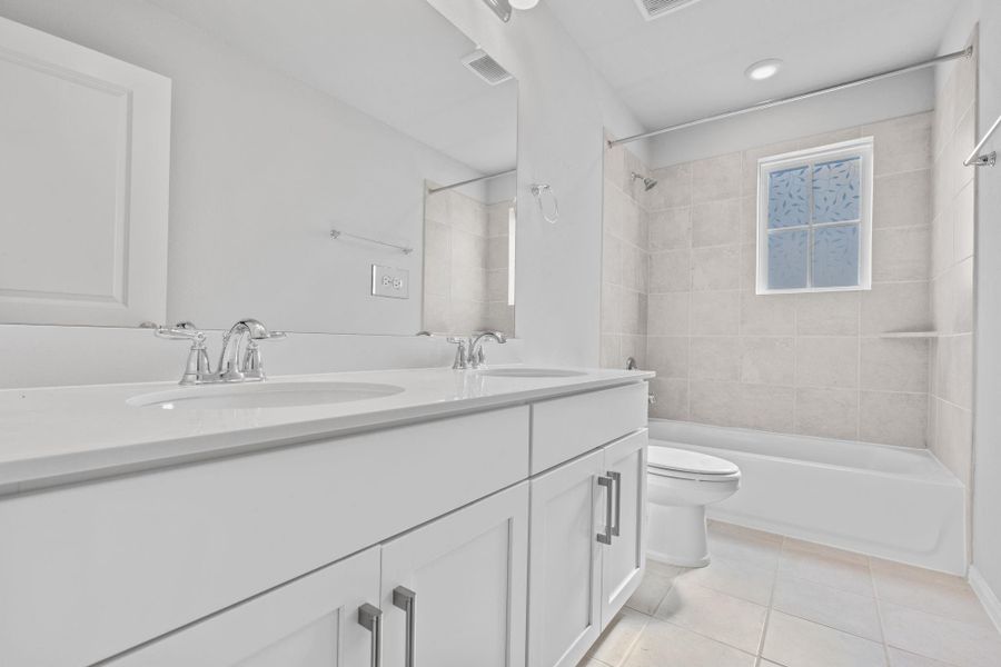 2 of 2 full bath near secondary bedrooms on 2nd floor. 2 of 2 full bath near secondary bedrooms on 2nd floor.