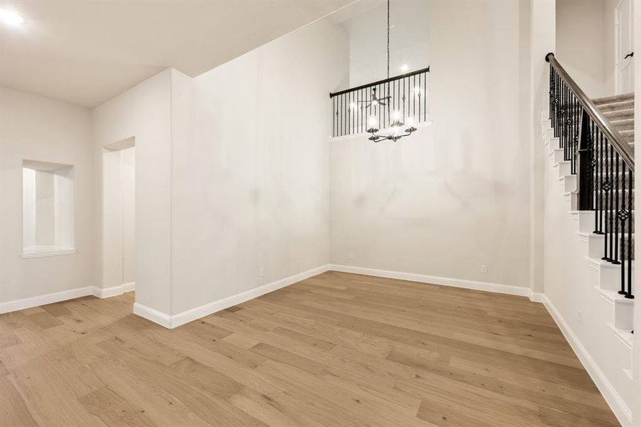 Spacious, unfurnished interior of a new home in Sunrise at Garden Valley 60-79, Waxahachie (Image 23).