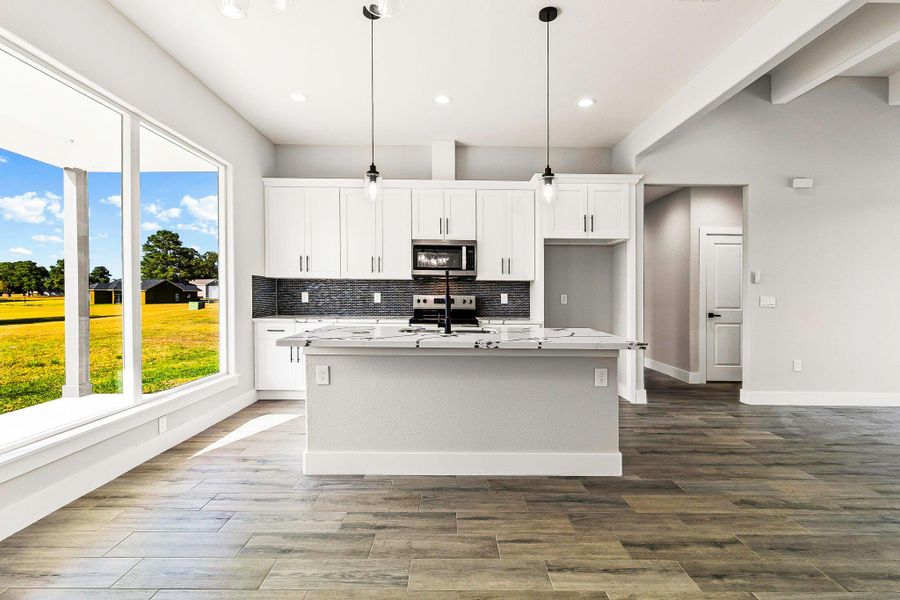 Furnished interior view inside a new home in , Trinity (Image 8). Furnished interior view inside a new home in , Trinity (Image 8).