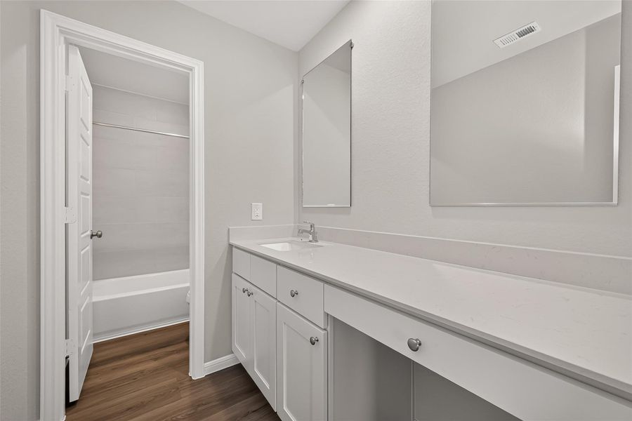 Furnished interior view inside a new home in Bammel Oaks, Houston (Image 13).