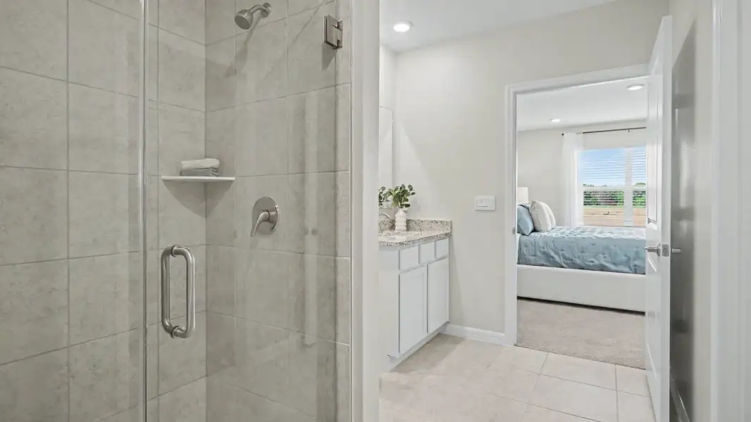 Furnished interior view inside a new home in Malabar Springs, Palm Bay (Image 35).