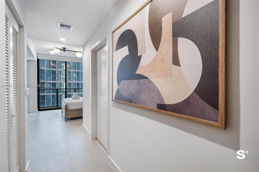 Furnished interior view inside a new home in , Miami (Image 4).