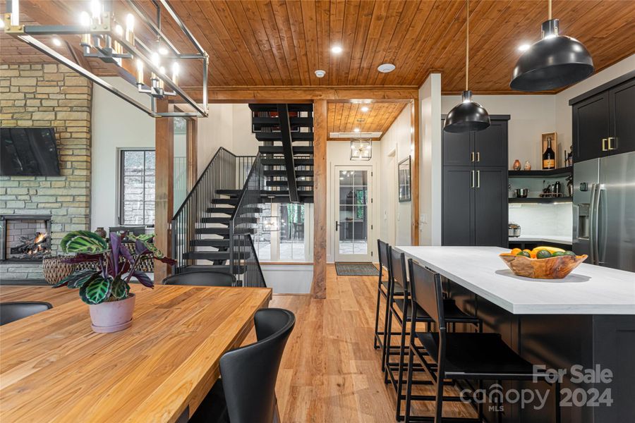 Furnished interior view inside a new home in , Sylva (Image 8).