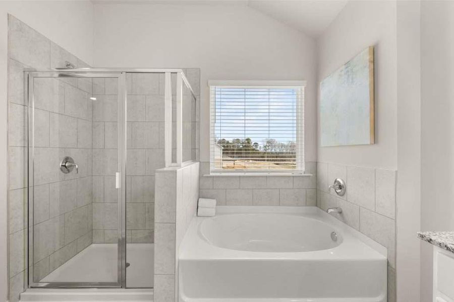 Furnished interior view inside a new home in Kingsmere Estates, Loganville (Image 26).