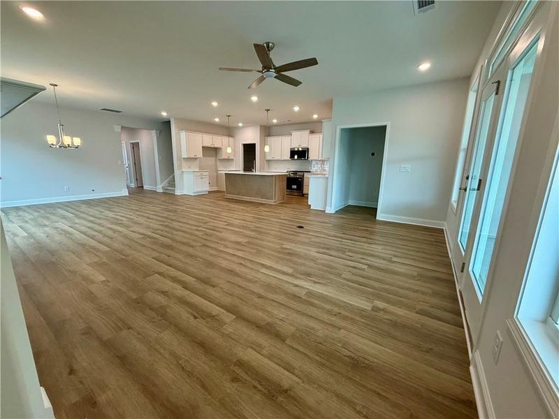 Spacious, unfurnished interior of a new home in , Hiram (Image 19).