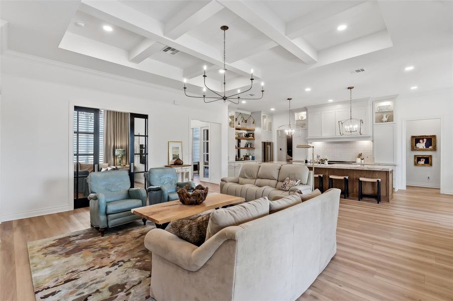 Furnished interior view inside a new home in , Bryan (Image 28).